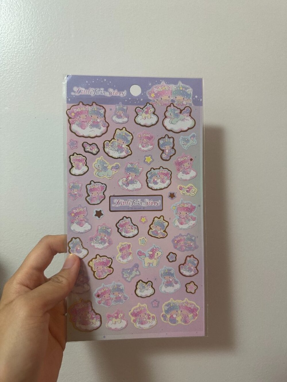 New Little Twin Stars Sanrio Sticker Sheet